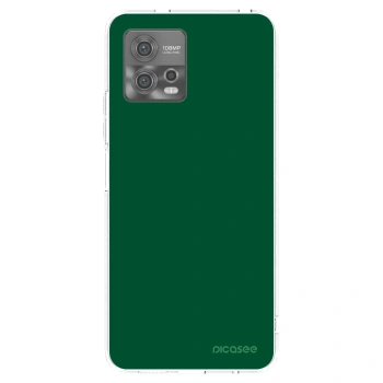 Picasee silikónový prehľadný obal pre Motorola Moto G72 - Green Gleam