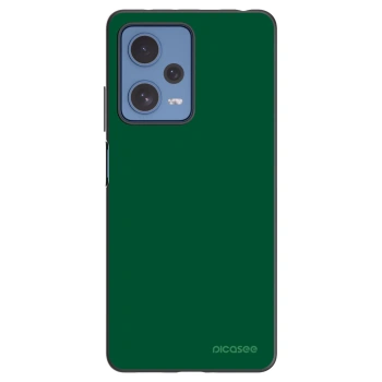 Picasee silikónový čierny obal pre Xiaomi Redmi Note 12 Pro 5G - Green Gleam
