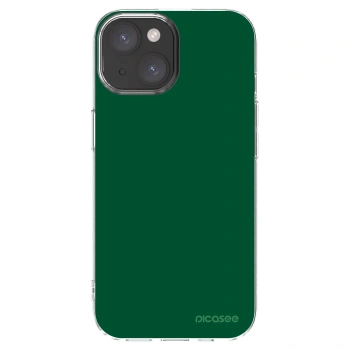 Picasee silikónový prehľadný obal pre Apple iPhone 15 - Green Gleam