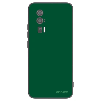 Picasee silikónový čierny obal pre Xiaomi Poco F5 Pro 5G - Green Gleam