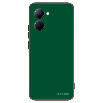 Picasee silikónový čierny obal pre Realme C33 (2023) - Green Gleam