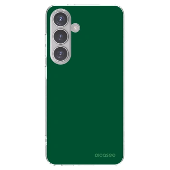 Picasee silikónový prehľadný obal pre Samsung Galaxy S24 S921B 5G - Green Gleam