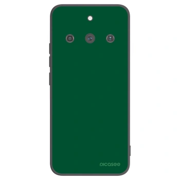 Picasee silikónový čierny obal pre Realme 11 Pro+ - Green Gleam