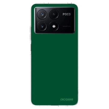 Picasee silikónový prehľadný obal pre Xiaomi Poco X6 Pro - Green Gleam