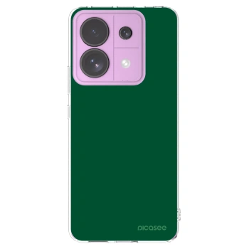 Picasee silikónový prehľadný obal pre Xiaomi Redmi Note 13 Pro 5G - Green Gleam