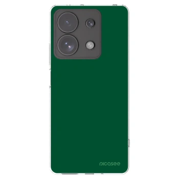Picasee silikónový prehľadný obal pre Xiaomi Redmi Note 13 Pro 4G - Green Gleam