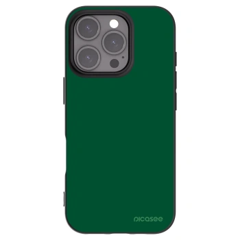 Picasee silikónový čierny obal pre Apple iPhone 16 Pro - Green Gleam