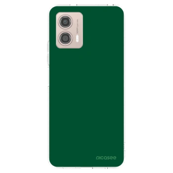 Picasee silikónový prehľadný obal pre Motorola Moto G53 5G - Green Gleam