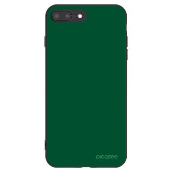 Picasee silikónový čierny obal pre Apple iPhone 8 Plus - Green Gleam