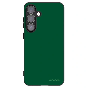 Picasee silikónový čierny obal pre Samsung Galaxy S25+ 5G - Green Gleam