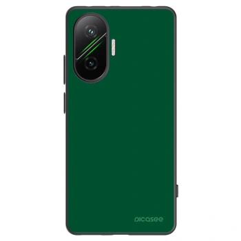 Picasee silikónový čierny obal pre Xiaomi Poco F7 5G - Green Gleam