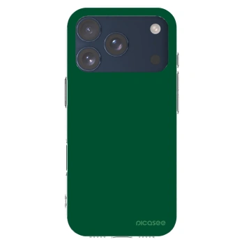 Picasee silikónový prehľadný obal pre Apple iPhone 17 Pro - Green Gleam