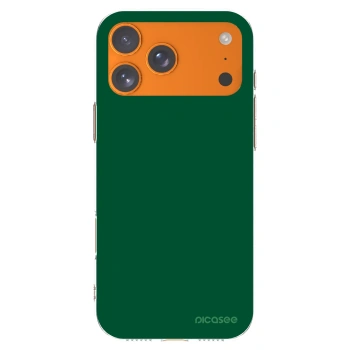 Picasee silikónový prehľadný obal pre Apple iPhone 17 Pro Max - Green Gleam