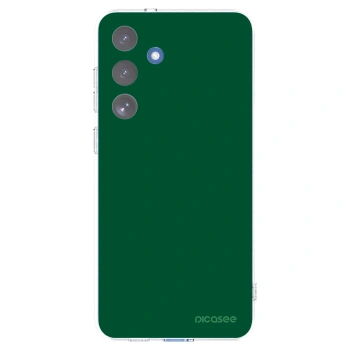 Picasee silikónový prehľadný obal pre Samsung Galaxy S25 FE 5G - Green Gleam