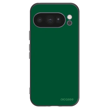 Picasee silikónový čierny obal pre Google Pixel 10 Pro - Green Gleam