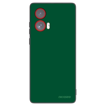 Picasee silikónový čierny obal pre Motorola Edge 50 Fusion - Green Gleam