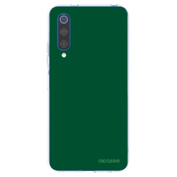 Picasee silikónový prehľadný obal pre Xiaomi Mi 9 SE - Green Gleam