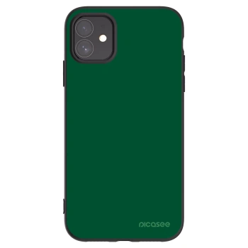 Picasee silikónový čierny obal pre Apple iPhone 11 - Green Gleam