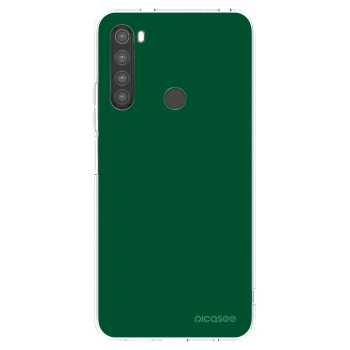 Picasee silikónový prehľadný obal pre Xiaomi Redmi Note 8 - Green Gleam