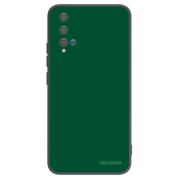 Picasee silikónový čierny obal pre Huawei Nova 5T - Green Gleam