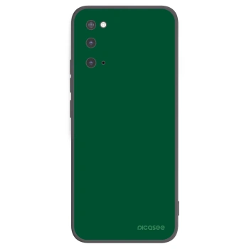 Picasee silikónový čierny obal pre Samsung Galaxy S20 G980F - Green Gleam