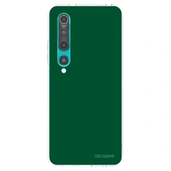 Picasee silikónový prehľadný obal pre Xiaomi Mi 10 - Green Gleam