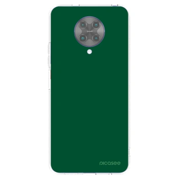 Picasee silikónový prehľadný obal pre Xiaomi Poco F2 Pro - Green Gleam