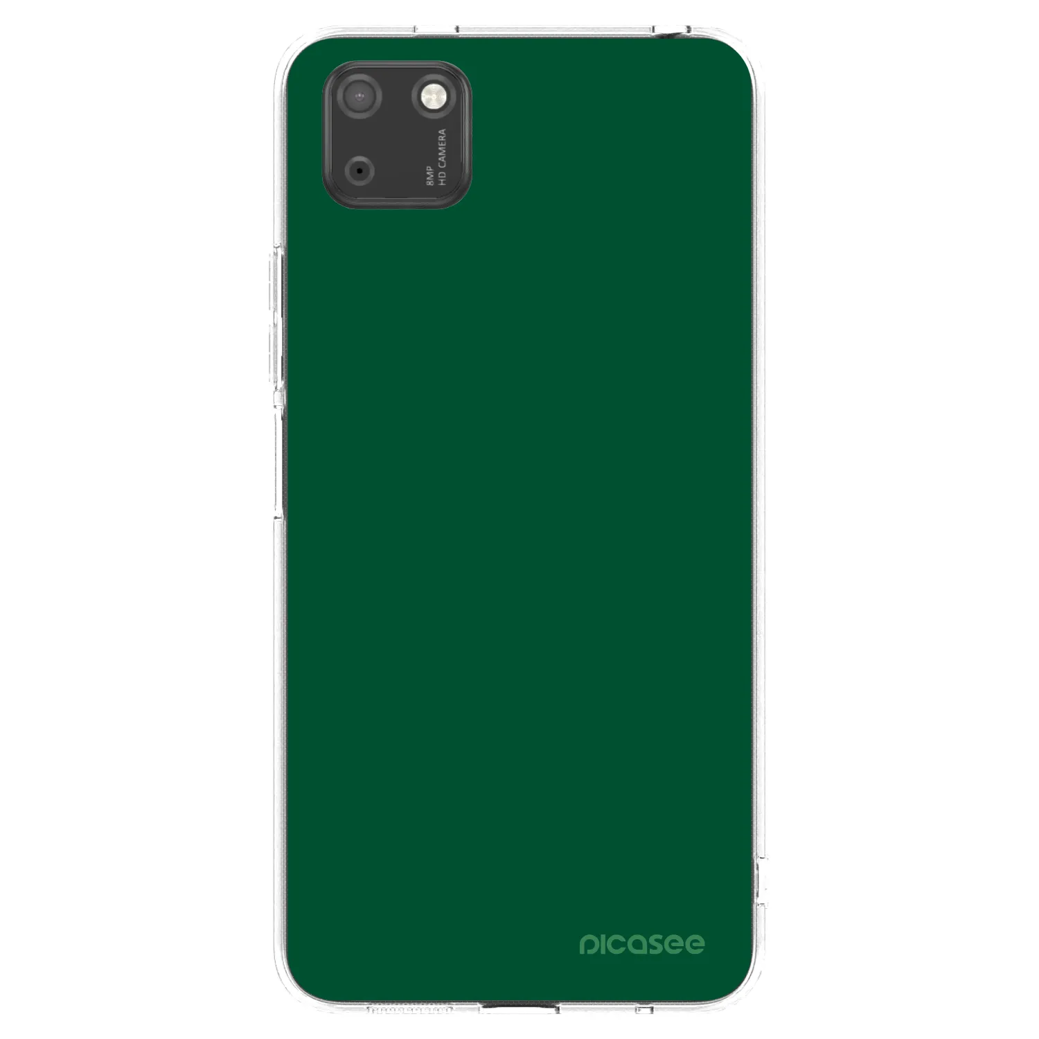 Picasee silikónový prehľadný obal pre Huawei Y5P - Green Gleam