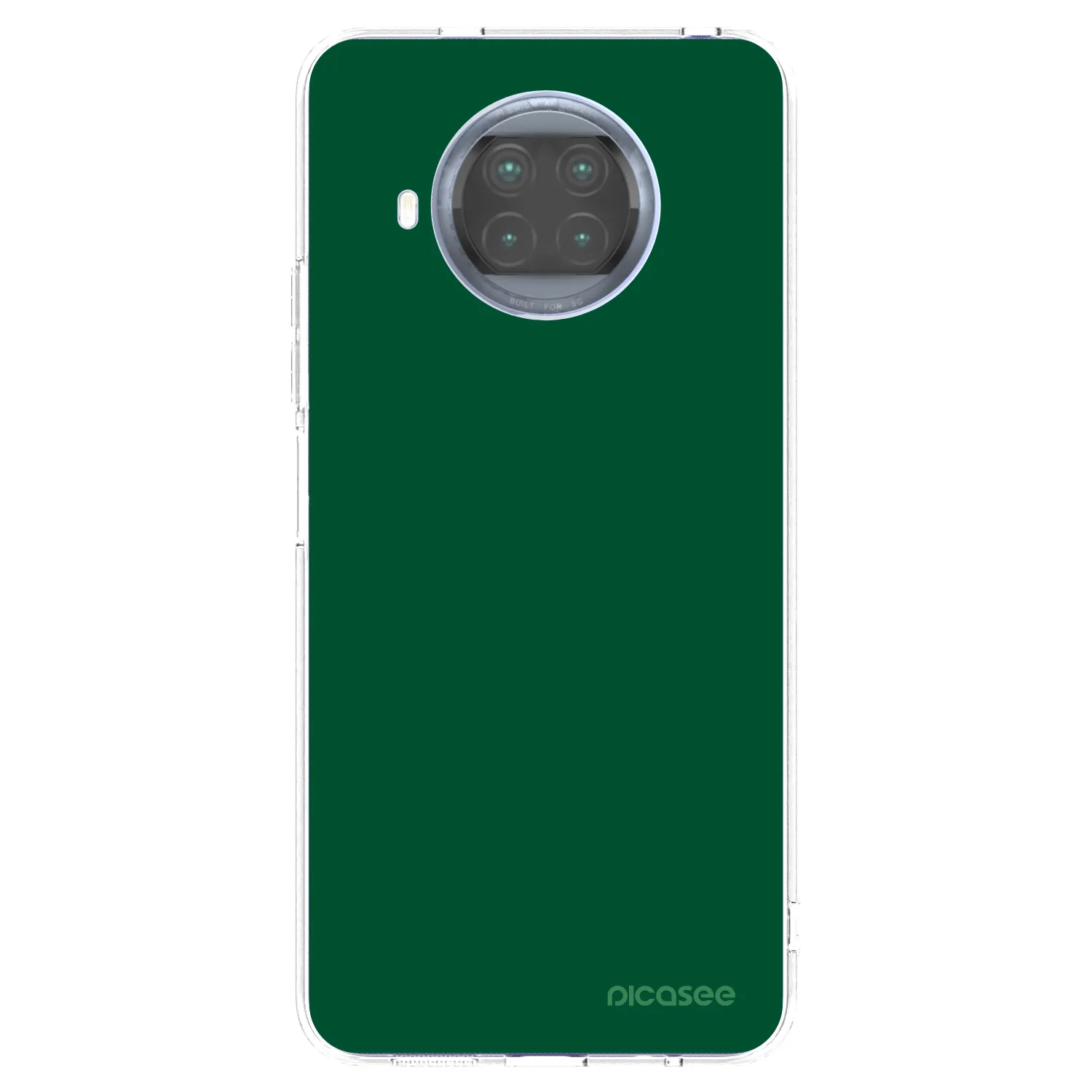 Picasee silikónový prehľadný obal pre Xiaomi Mi 10T Lite - Green Gleam