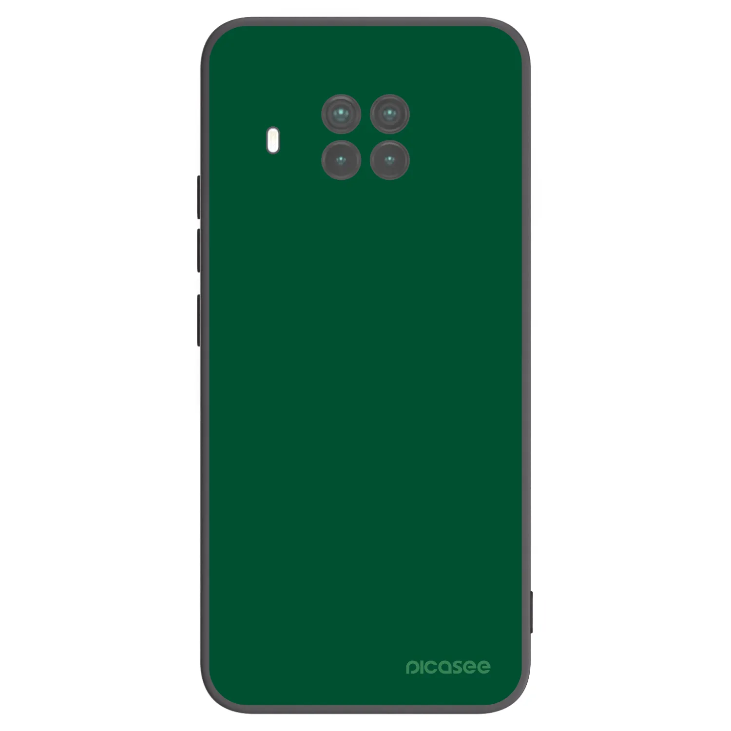 Picasee silikónový čierny obal pre Xiaomi Mi 10T Lite - Green Gleam