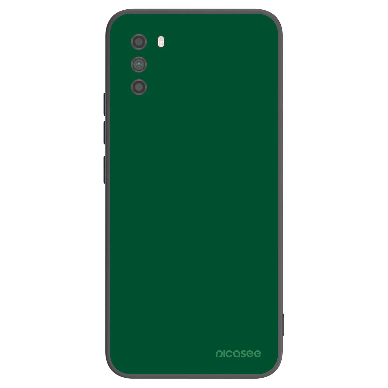 Picasee silikónový čierny obal pre Xiaomi Poco M3 - Green Gleam