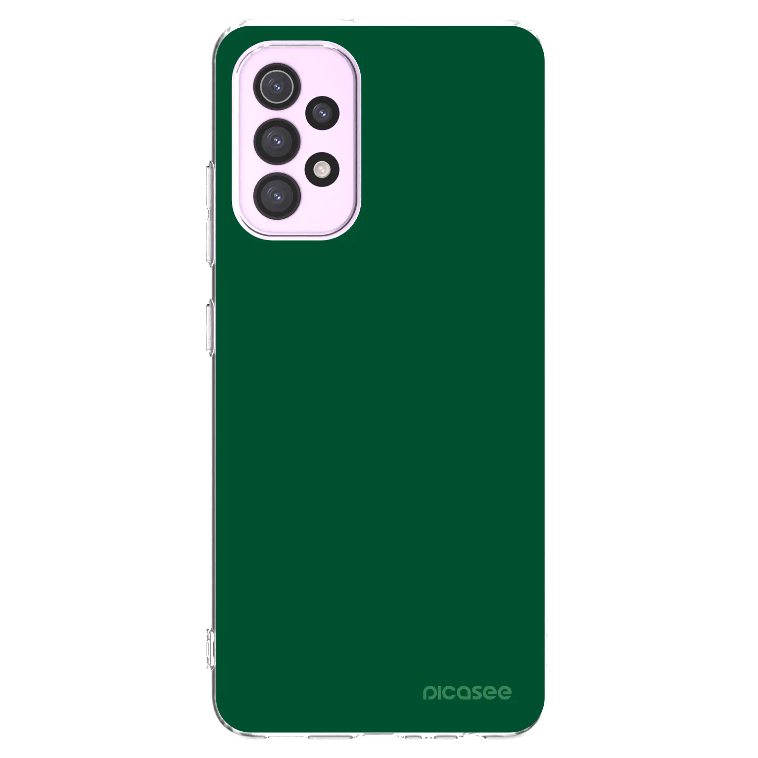 Picasee silikónový prehľadný obal pre Samsung Galaxy A32 5G A326B - Green Gleam