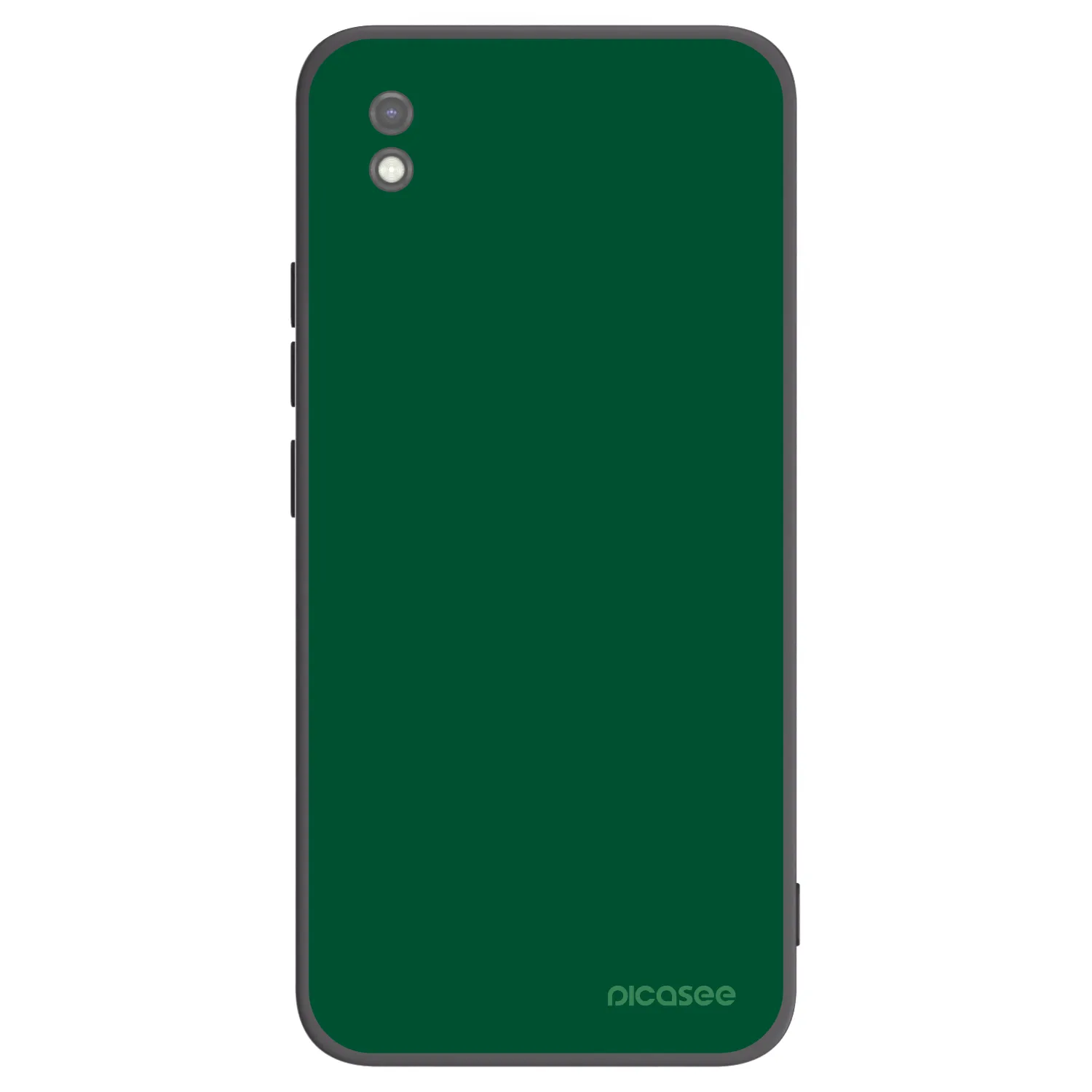 Picasee silikónový čierny obal pre Xiaomi Redmi 9AT - Green Gleam