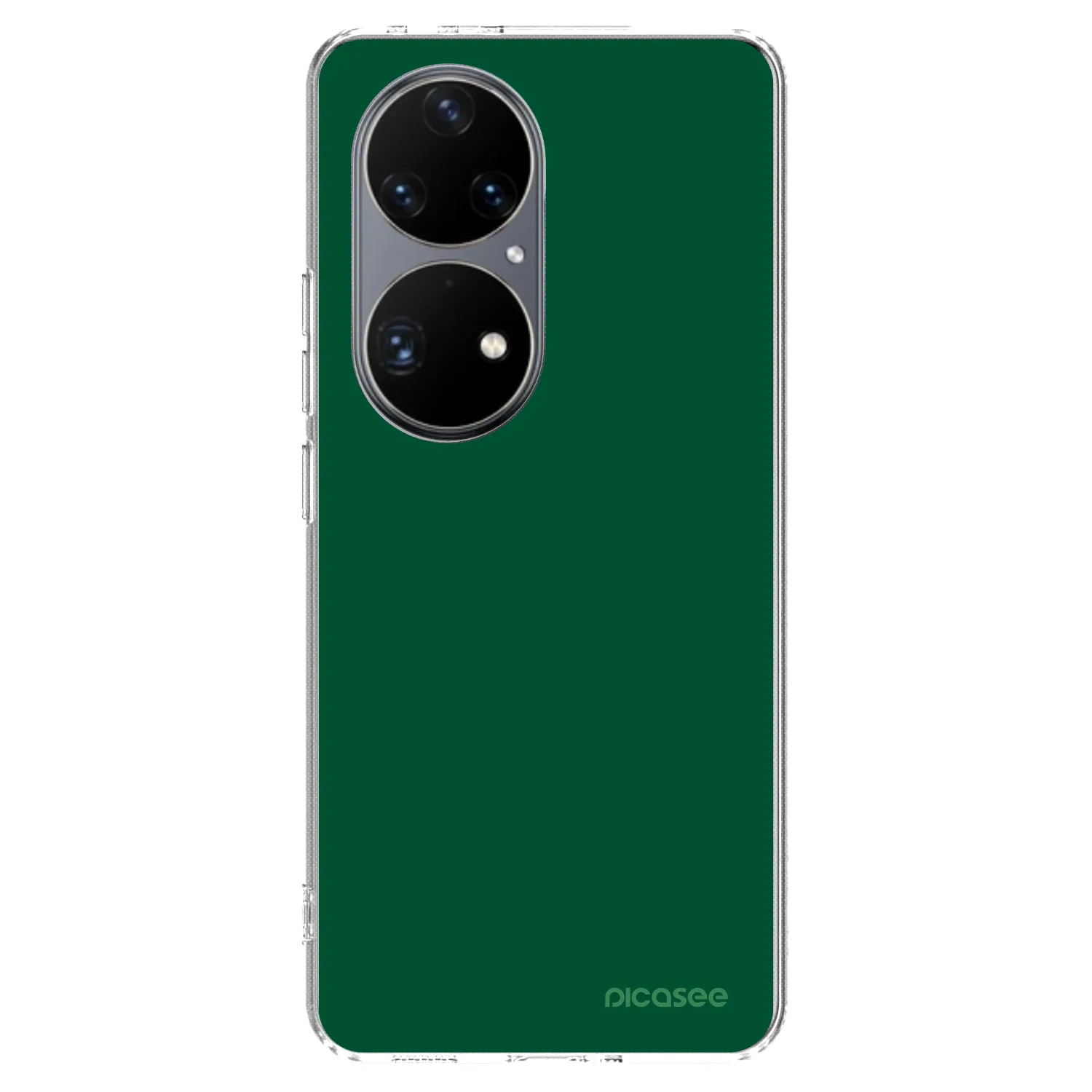 Picasee silikónový prehľadný obal pre Huawei P50 - Green Gleam