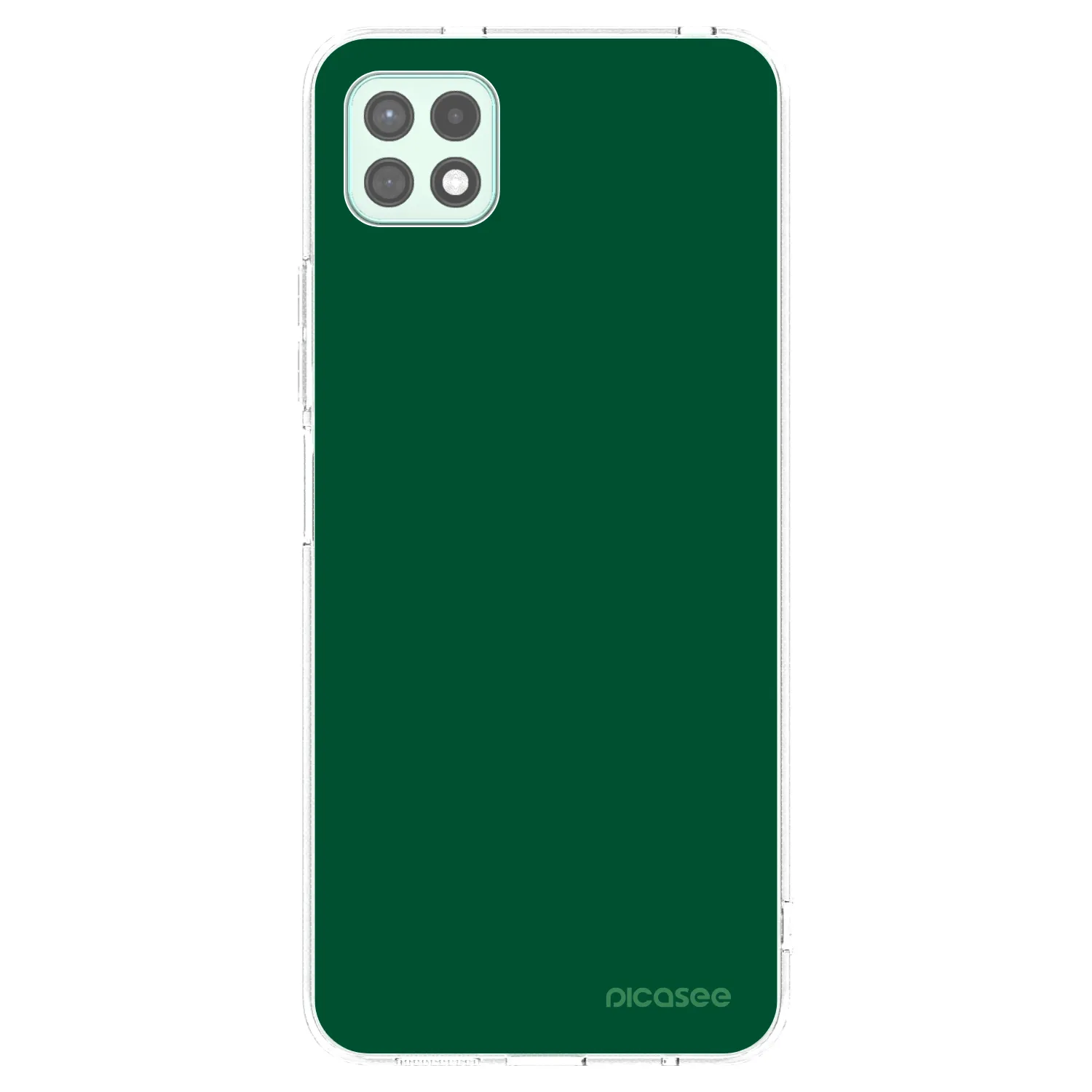 Picasee silikónový prehľadný obal pre Samsung Galaxy A22 A226B 5G - Green Gleam