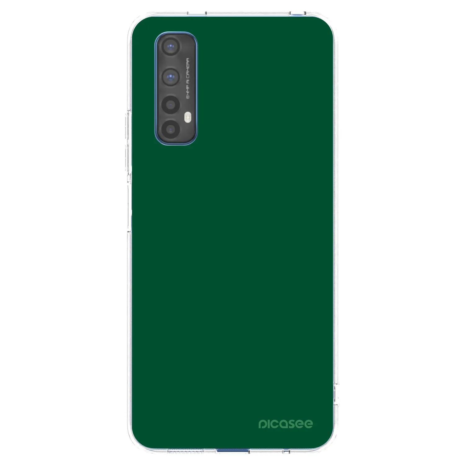 Picasee silikónový prehľadný obal pre Realme 7 - Green Gleam