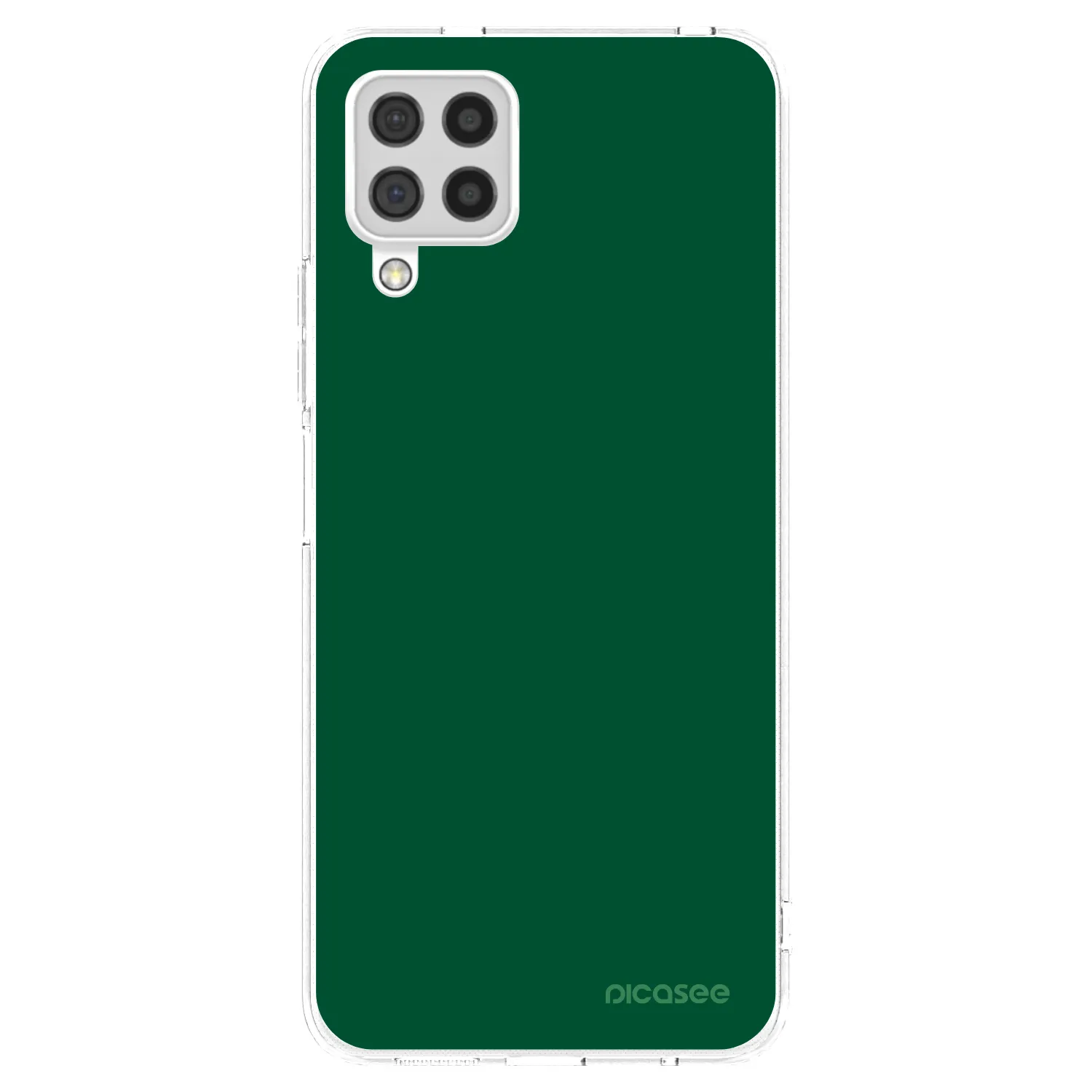 Picasee silikónový prehľadný obal pre Samsung Galaxy A22 A225F 4G - Green Gleam
