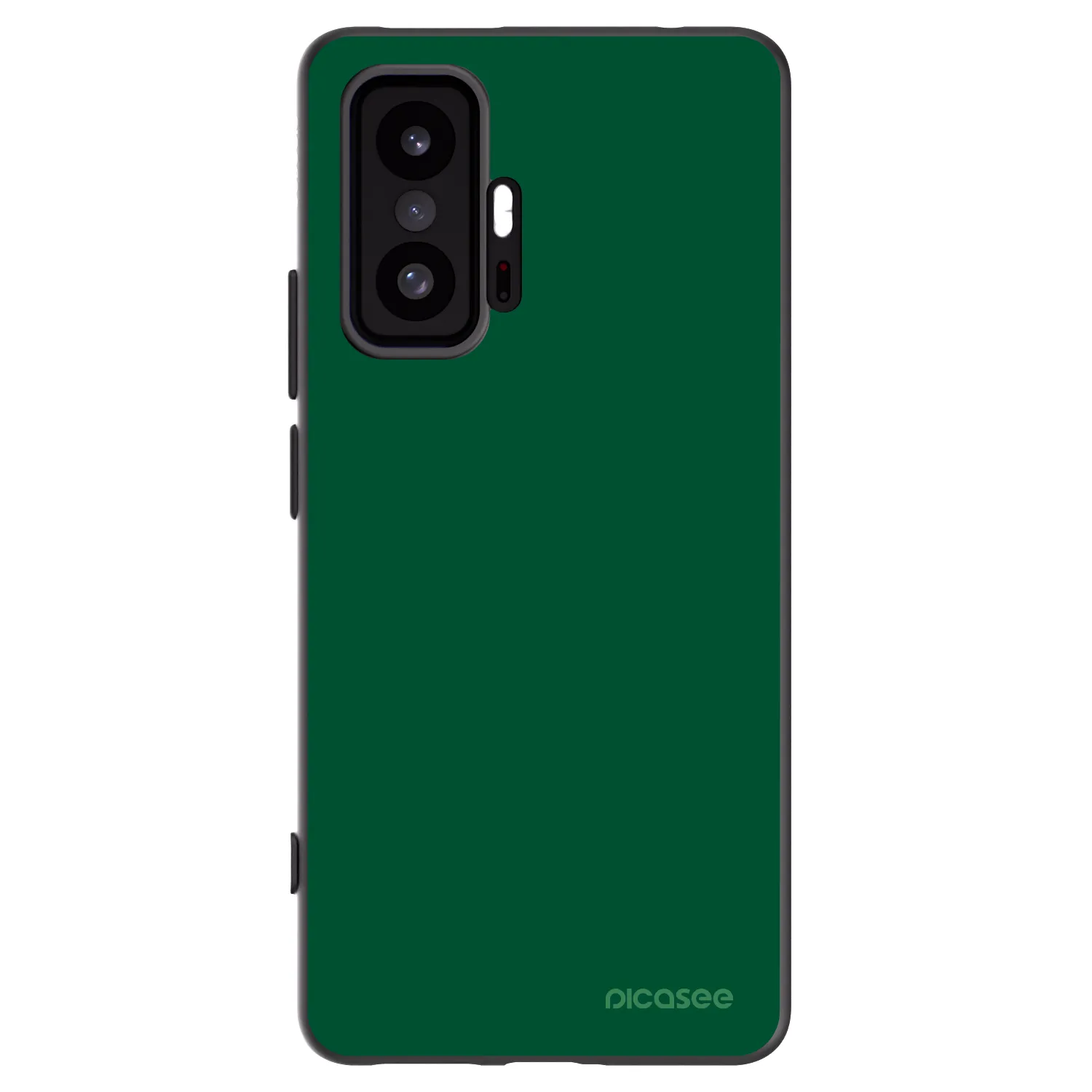 Picasee silikónový čierny obal pre Xiaomi 11T - Green Gleam
