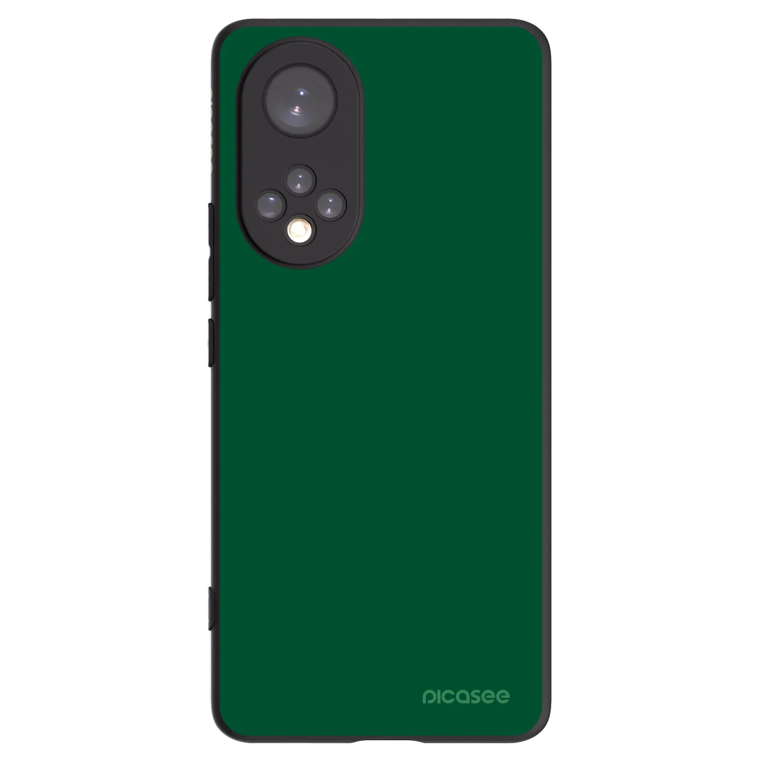 Picasee silikónový čierny obal pre Honor 50 5G - Green Gleam