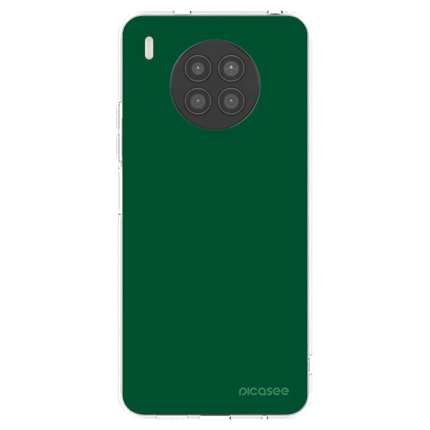Picasee silikónový prehľadný obal pre Huawei Nova 8i - Green Gleam