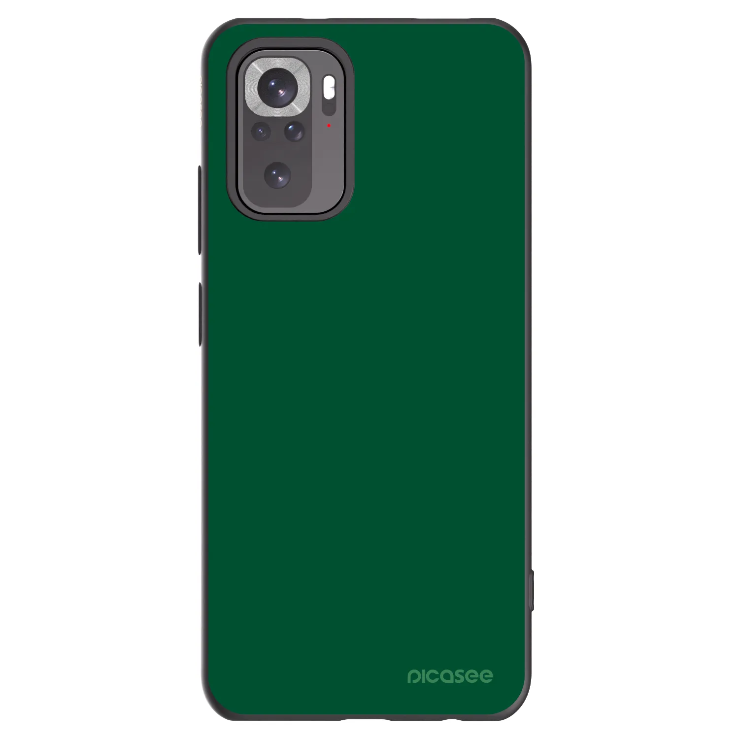 Picasee silikónový čierny obal pre Xiaomi Redmi Note 11S 4G - Green Gleam