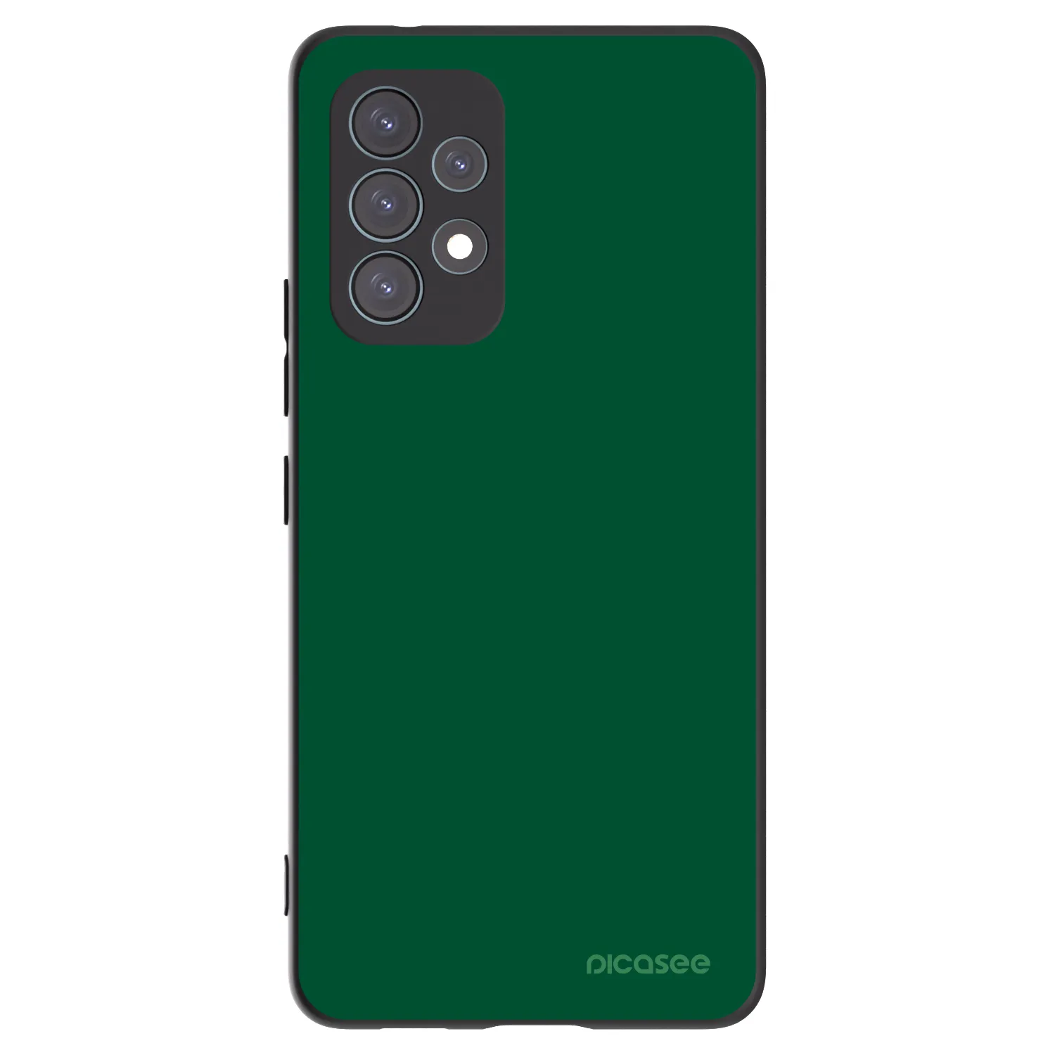 Picasee silikónový čierny obal pre Samsung Galaxy A53 5G A536 - Green Gleam
