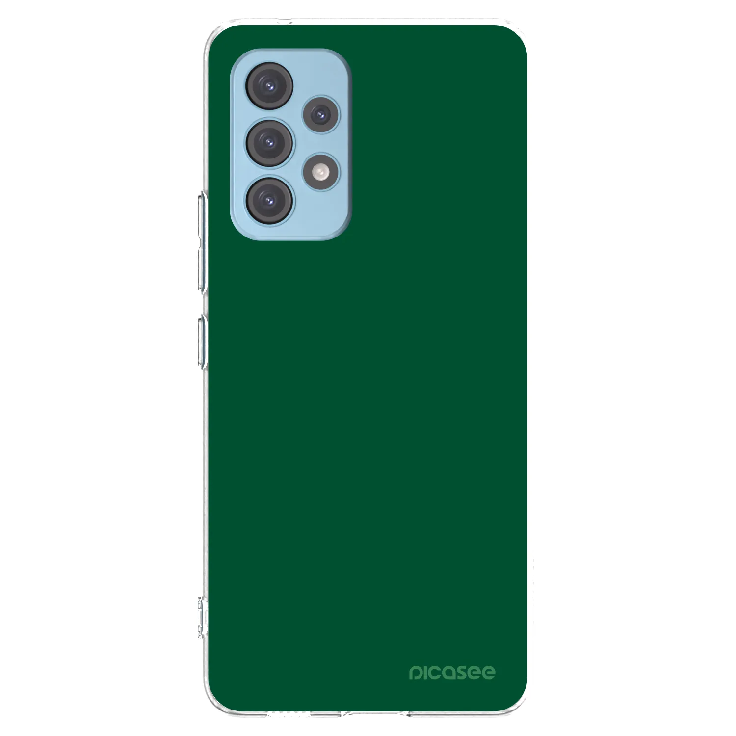 Silikónový prehľadný obal pre Samsung Galaxy A53 5G A536 - Green Gleam