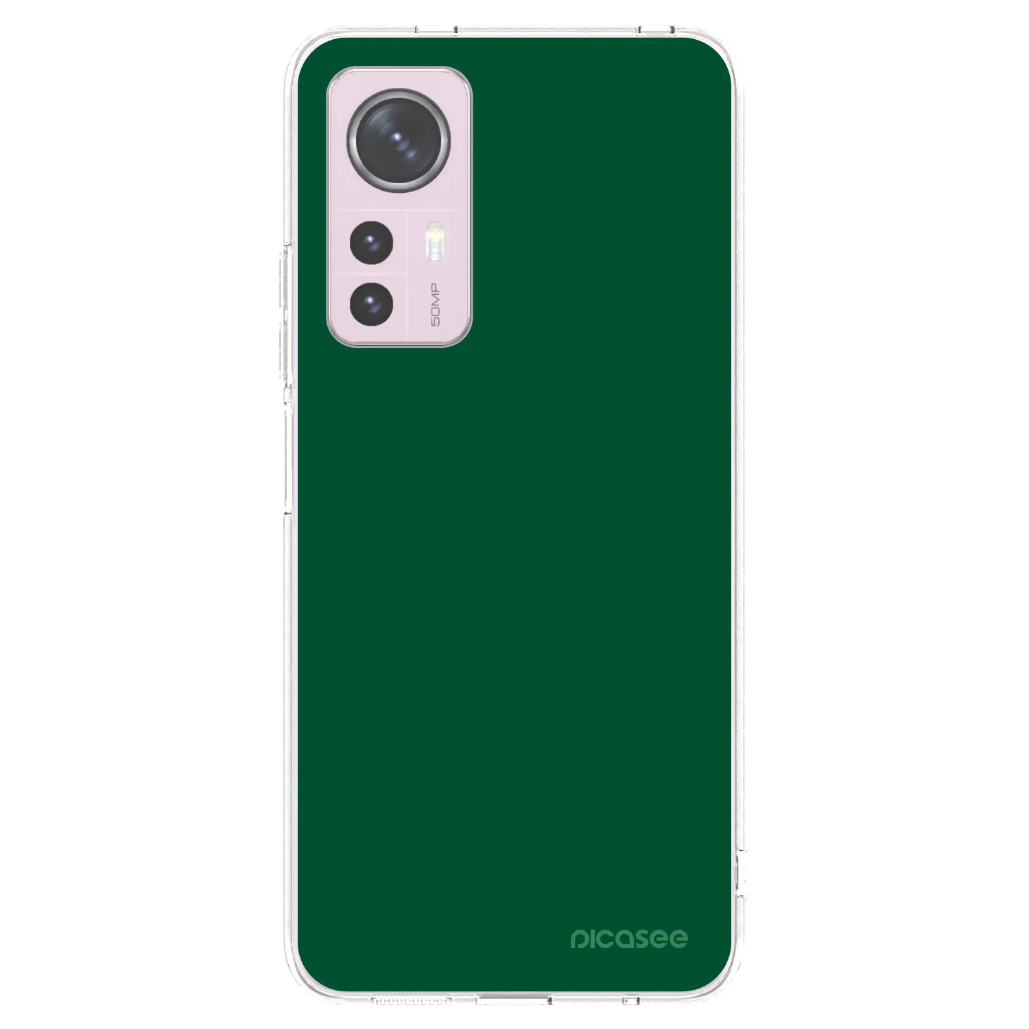 Picasee silikónový prehľadný obal pre Xiaomi 12 - Green Gleam