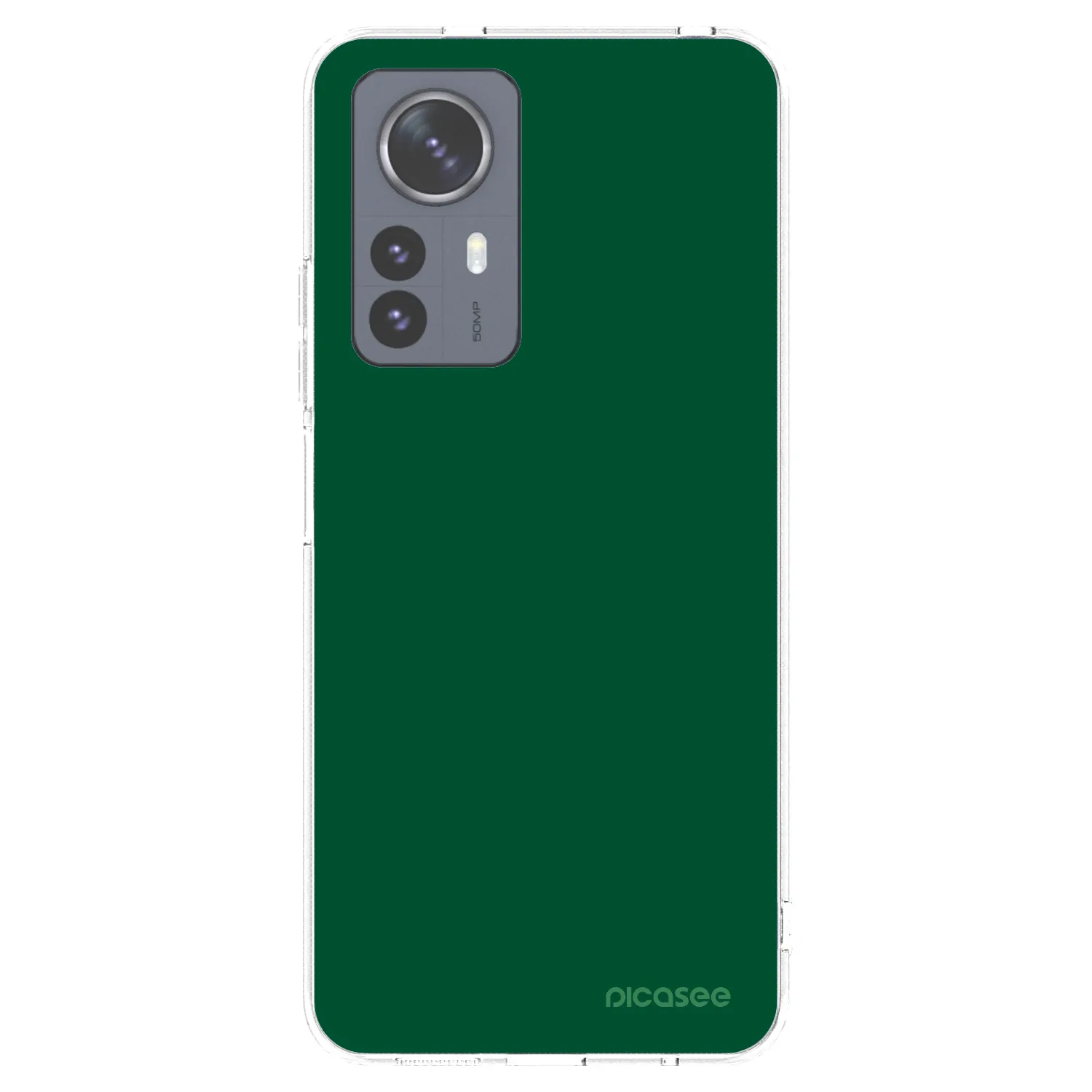 Picasee silikónový prehľadný obal pre Xiaomi 12 Pro - Green Gleam