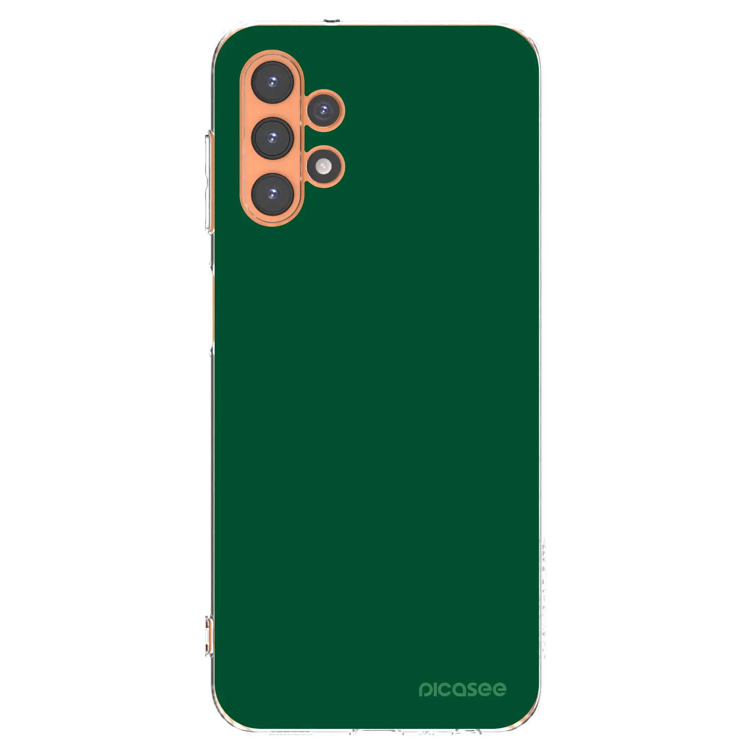 Picasee silikónový prehľadný obal pre Samsung Galaxy A13 4G A135 - Green Gleam