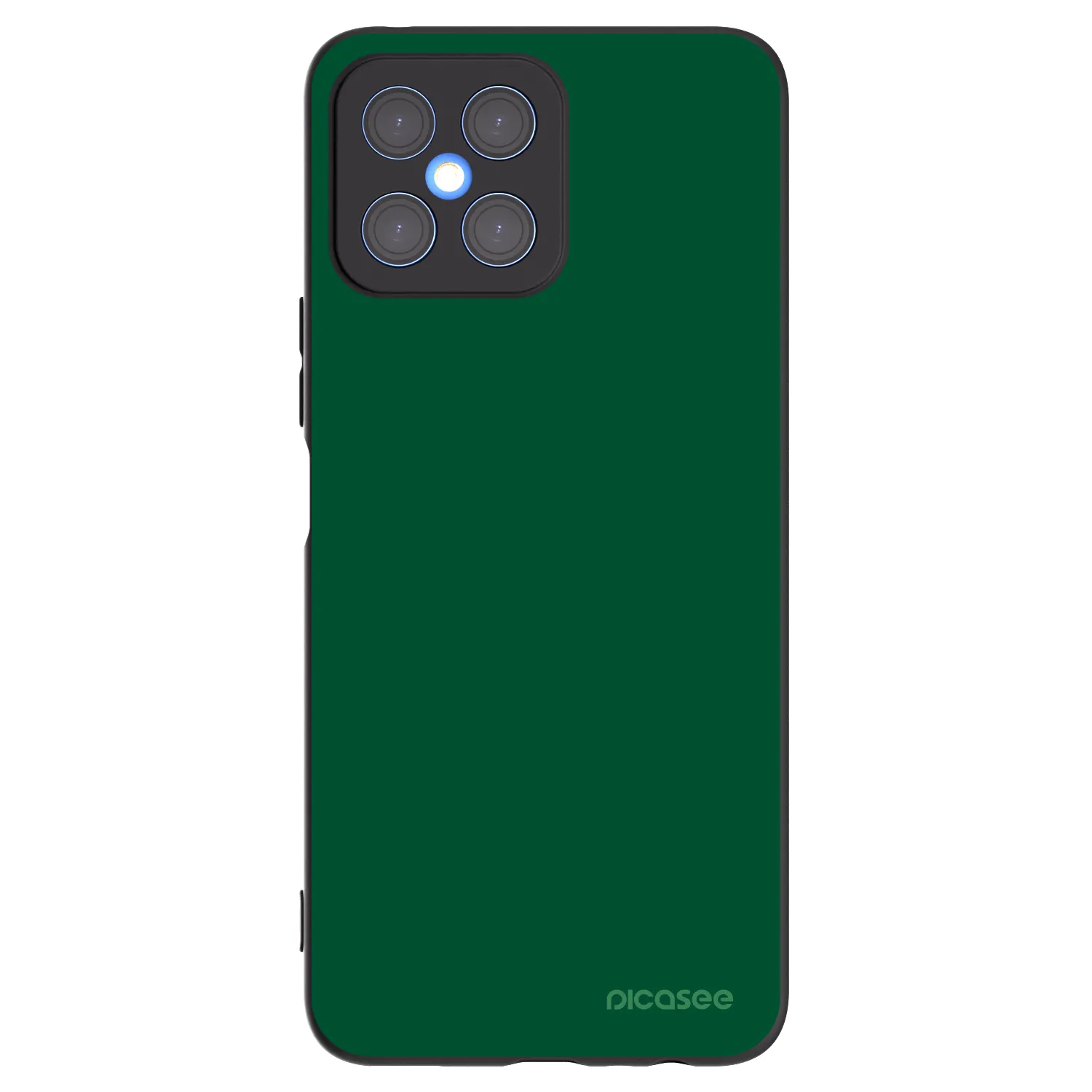 Picasee silikónový čierny obal pre Honor X8 4G - Green Gleam