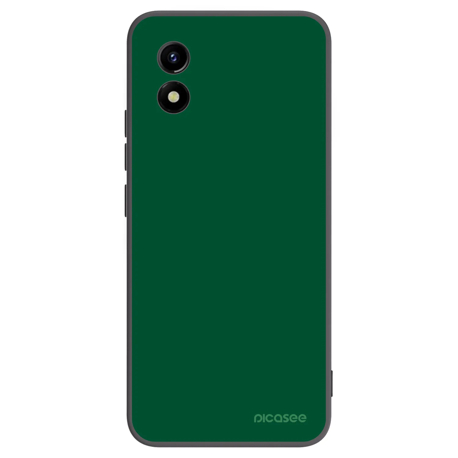 Picasee silikónový čierny obal pre Vivo Y01 - Green Gleam