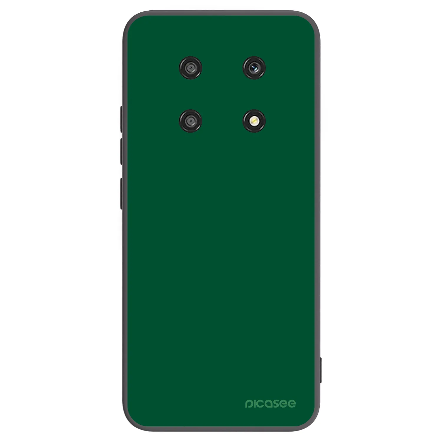 Picasee silikónový čierny obal pre Honor Magic4 Lite 5G - Green Gleam