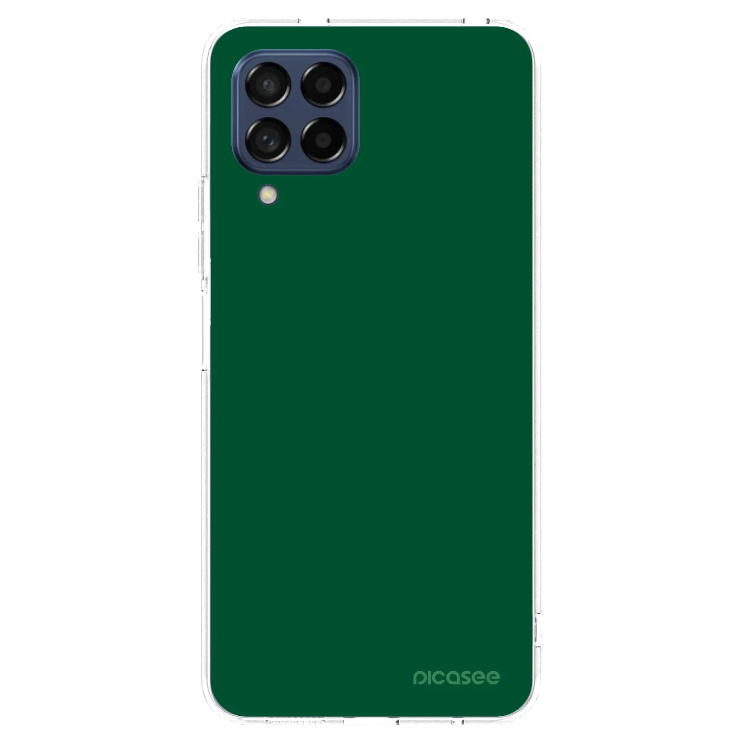 Picasee silikónový prehľadný obal pre Samsung Galaxy M53 5G - Green Gleam